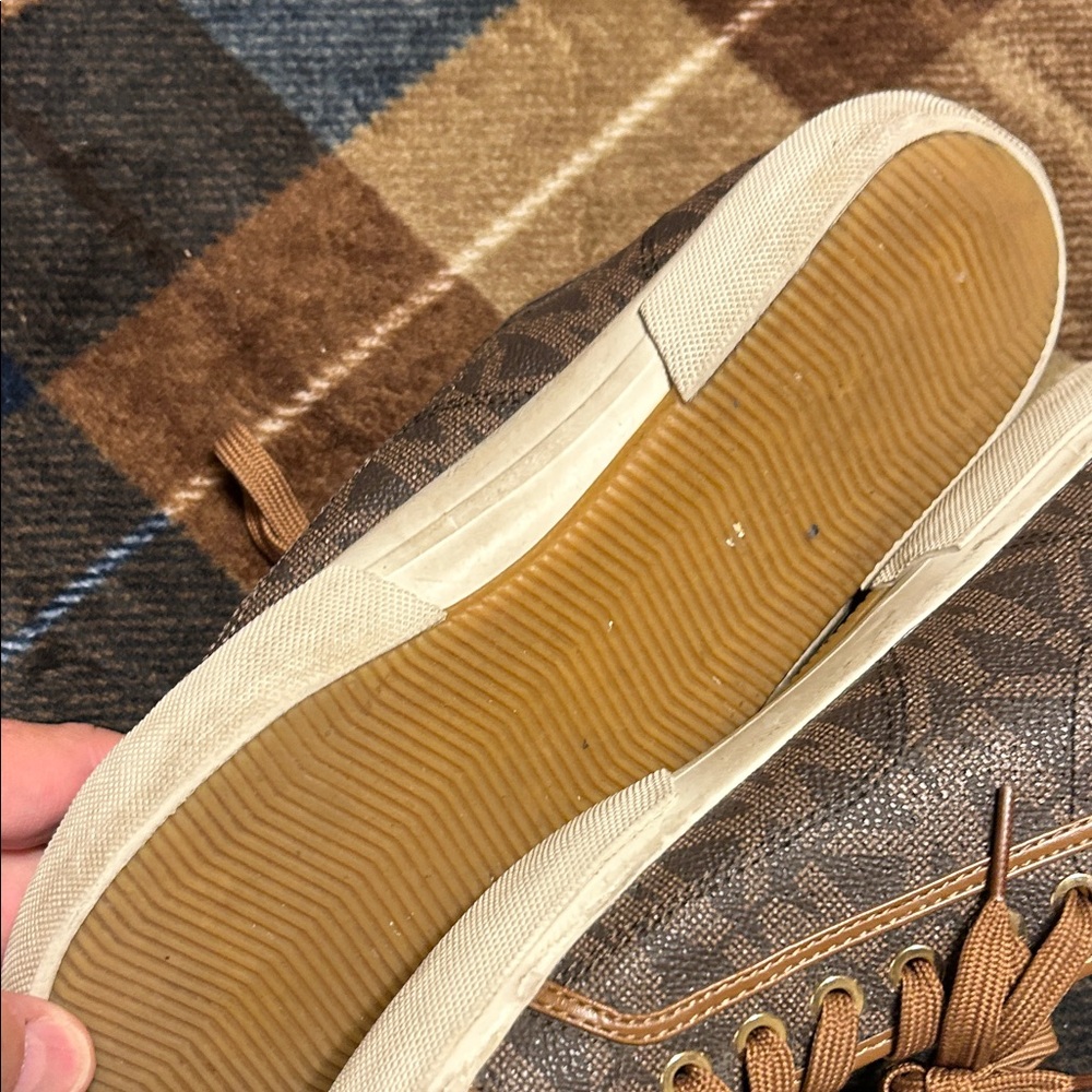 MICHAEL Michael Kors Brown Patterned Sneakers - image 6